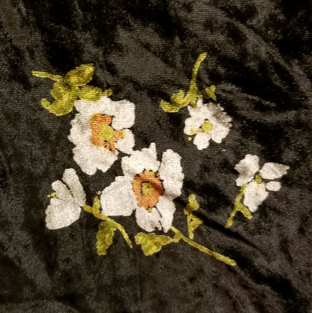 Free People Be My Baby Black Velvet Dress New with Tag - Picture 9 of 16